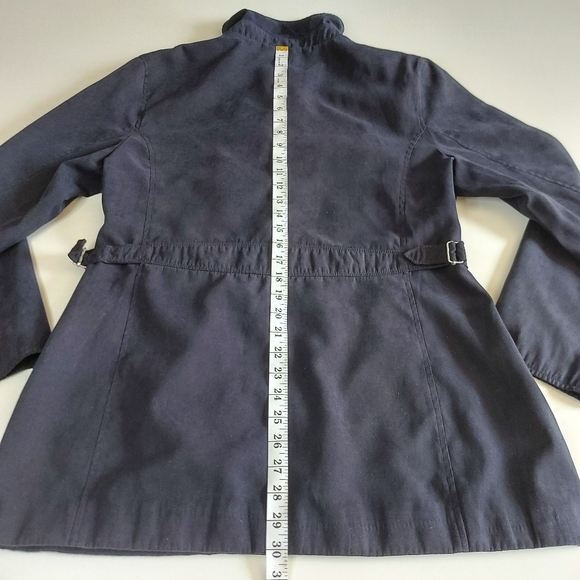 LONDON FOG Trench Coat Womens Large - Picture 12 of 16